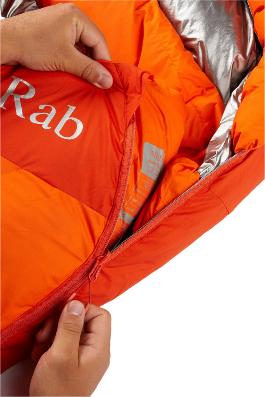 RABRab Andes Infinium 1000 Down Sleeping Bag (-28C)Outdoor Action