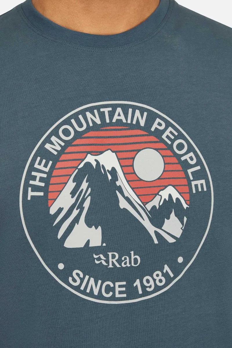 RABRab Men's Stance Alpine Peak TeeOutdoor Action