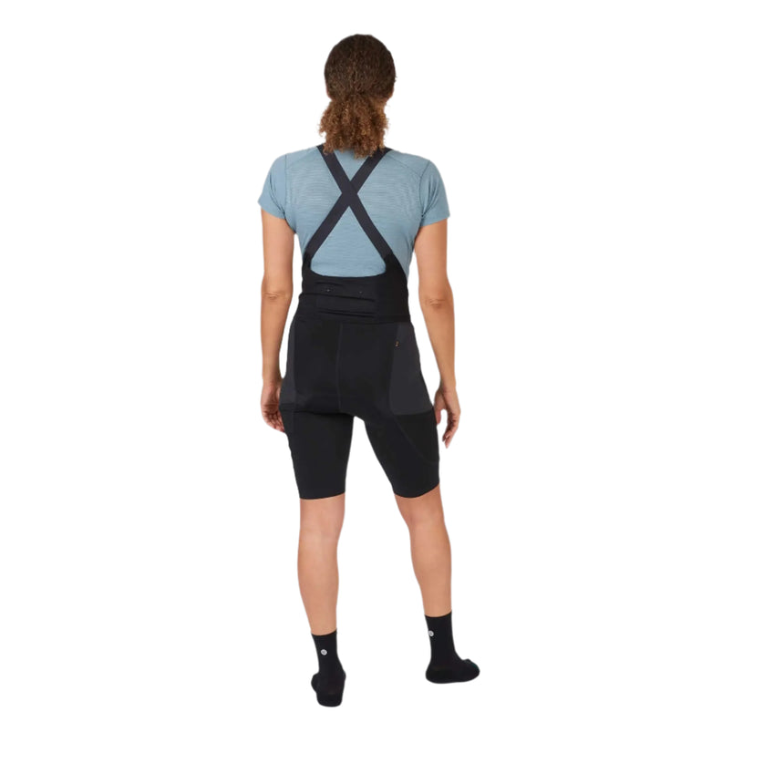 Rab Women's Cinder Cargo Bib Shorts Outdoor Action