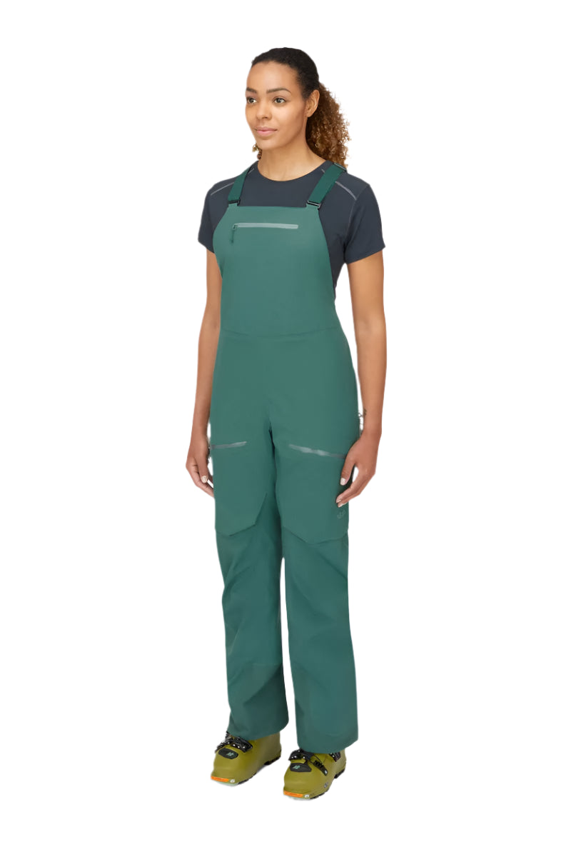 RABRab Women's Khroma Kinetic Waterproof Bib PantsOutdoor Action
