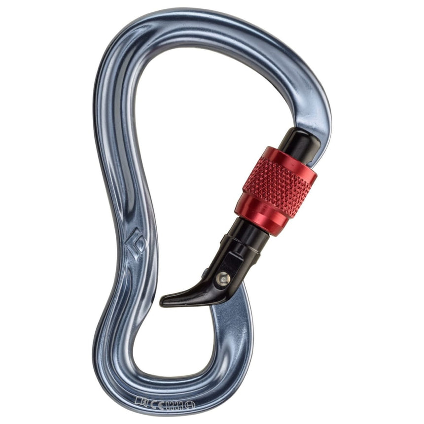 Black Diamond Gridlock Screwgate Carabiner Outdoor Action- Product Overview
