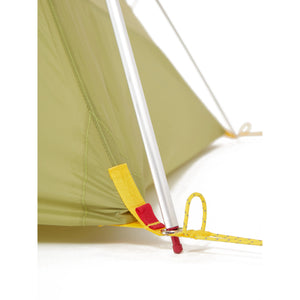 Marmot Tungsten UL 1P Tent front angle ground close up