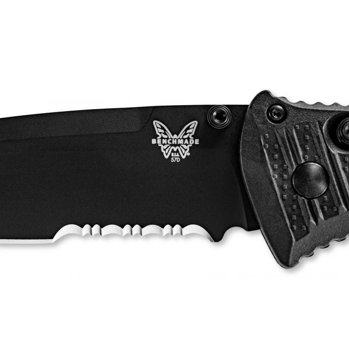BenchmadeBenchmade 570SBK-1 Serrated BlackOutdoor Action
