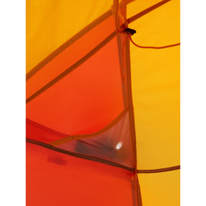 Marmot Limelight 2P Tent interior close up Solar/Sun Red