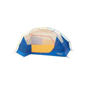 Marmot Limelight 3P Tent back with no fly Solar/Red Sun