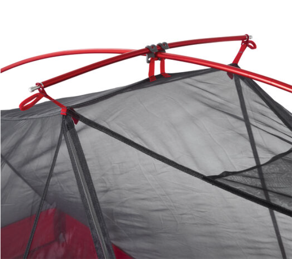 MSR FreeLite™ 1-Person Ultralight Backpacking Tent Outdoor Action- Clip Detail