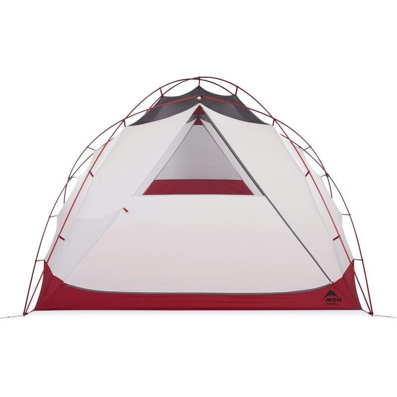 MSR Habitude 6 Family & Group Camping Tent Outdoor Action- Tent body profile