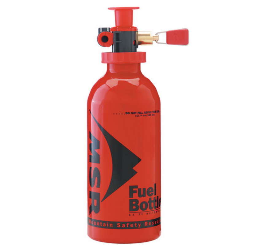 MSR Standard Fuel Pump Outdoor Action- bottles sold separately