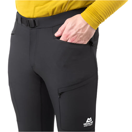 Mountain Equipment Austra Men's Tight Outdoor Action Black- Hand Pocket