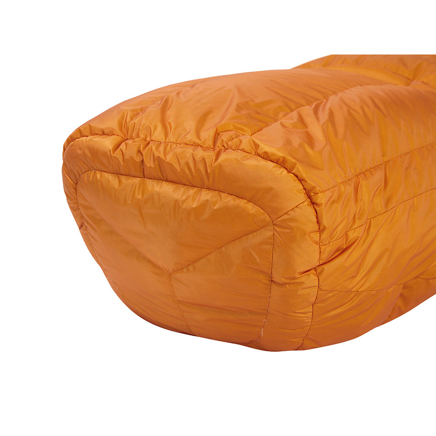 Mountain Equipment Iceline Sleeping Bag (-30°C/-22°F) Outdoor Action Marmalade- Foot Box