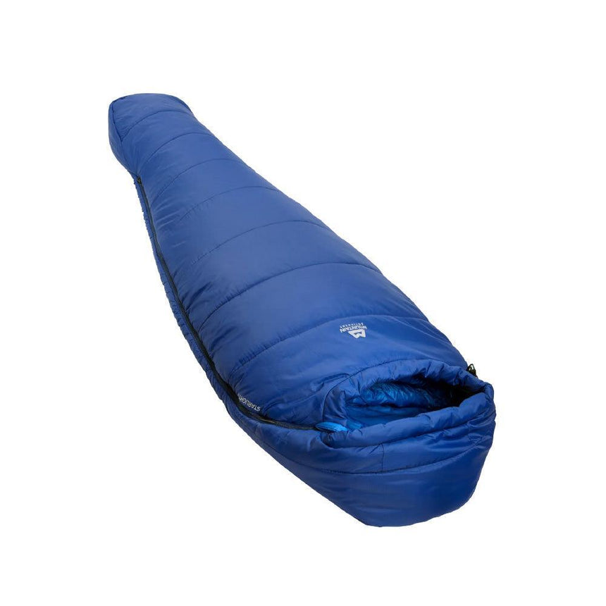 Mountain Equipment Starlight II Sleeping Bag (-2°C/28°F) CLEARANCE Sodalite/Lt Ocean- Full Length (Angled)