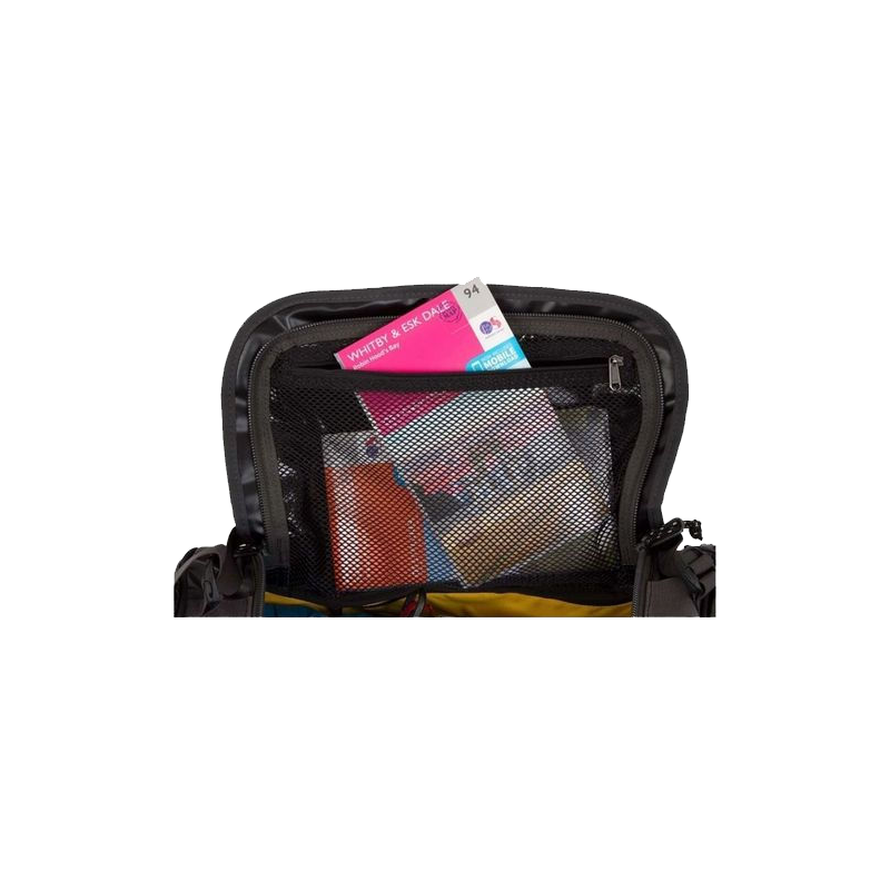 Mountain Equipment Wet & Dry Kitbag 40L Outdoor Action Black/Shadow/Silver- Mesh Pocket