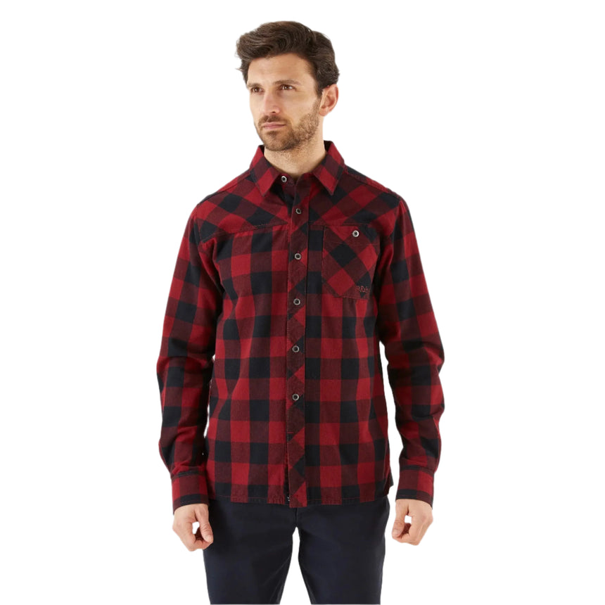 RABRab Men's Boundary Brushed Cotton ShirtOutdoor Action