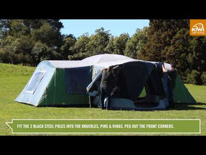 Kiwi Camping Takahe 10 Family Dome Tent