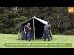 Kiwi Camping Kakapo 8 Canvas Tent