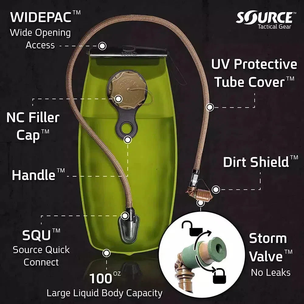Source Transporter 2L Hydration Pack Outdoor Action