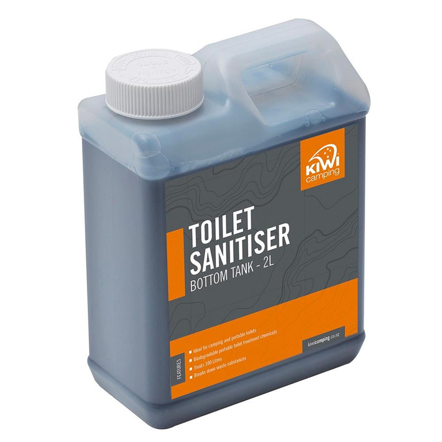 Kiwi CampingKiwi Camping Bottom Tank Toilet Sanitiser 2LOutdoor Action