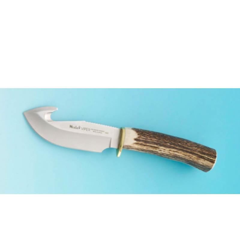 MuelaMuela Viper-11A Stag Gut Hook 110mm KnifeOutdoor Action