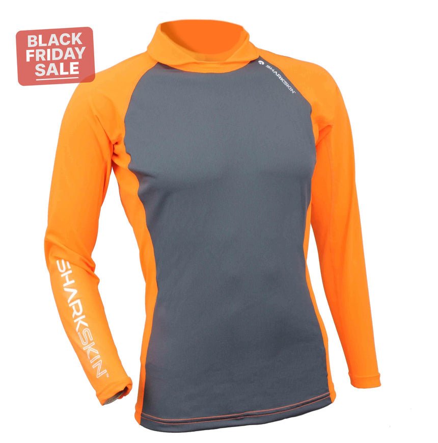 SharkskinSharkskin Rapid Dry Collared Long Sleeve TopOutdoor Action