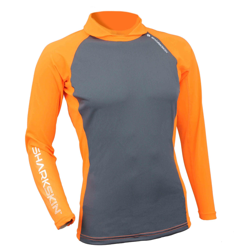 SharkskinSharkskin Rapid Dry Collared Long Sleeve TopOutdoor Action