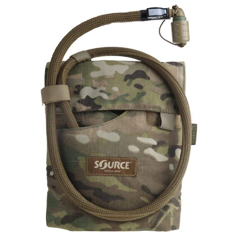 Source Kangaroo 1L Collapsible Canteen with Pouch Outdoor Action