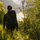 Osprey Talon 44 Backpack Outdoor Action Stealth Black- product in use