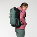 Wild Country Climbing Crag Hauler 25 Backpack Outdoor Action Black/Marsh - Padded belt