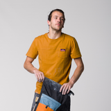 Wild Country Climbing Spotter T-Shirt Man Outdoor Action Joshua Brown - Classic crewneck fit