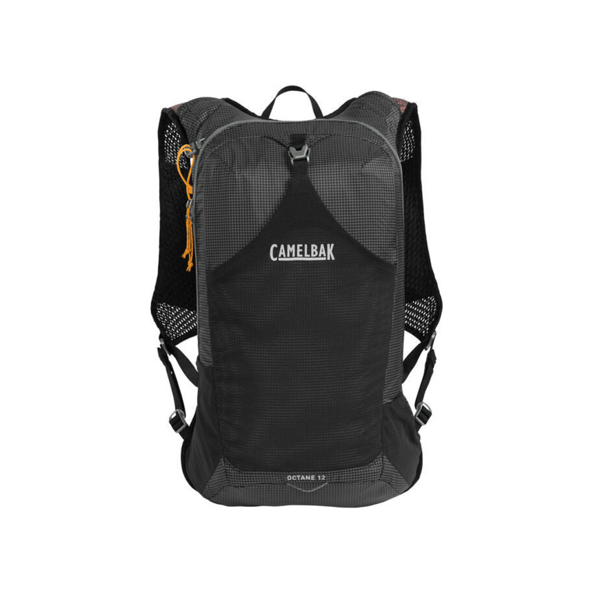 Camelbak Octane™ 12 Hydration Hiking Pack with Fusion™ 2L Reservoir Black/Apricot - Front