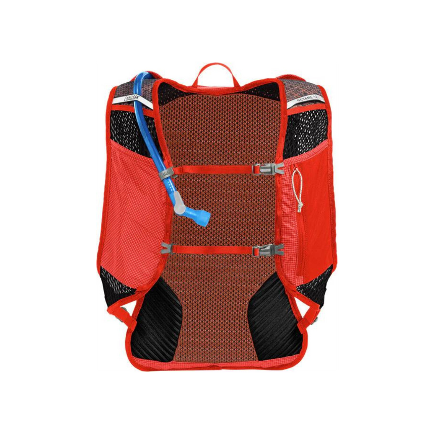 Camelbak Octane™ 12 Hydration Hiking Pack with Fusion™ 2L Reservoir Red Poppy/Vapor - Back