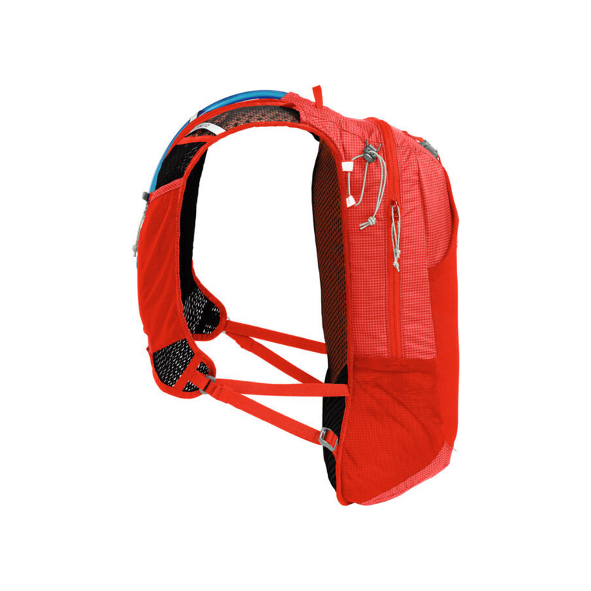 Camelbak Octane™ 12 Hydration Hiking Pack with Fusion™ 2L Reservoir Red Poppy/Vapor - Side