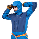 Mountain Equipment Orion Men's Jacket Outdoor Action Atlantic/Admiral- Underarm Pit Zips