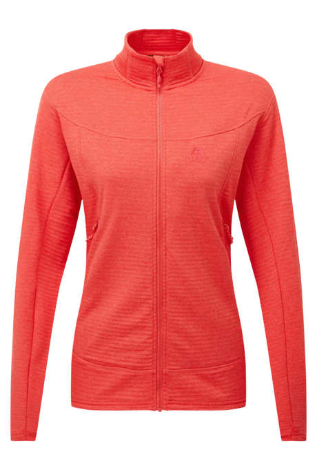 Mountain Equipment Apiro Women's Jacket Outdoor Action Hibiscus- Front