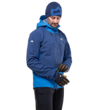 Mountain Equipment Orion Men's Jacket Outdoor Action Atlantic/Admiral- Laminated cuffs
