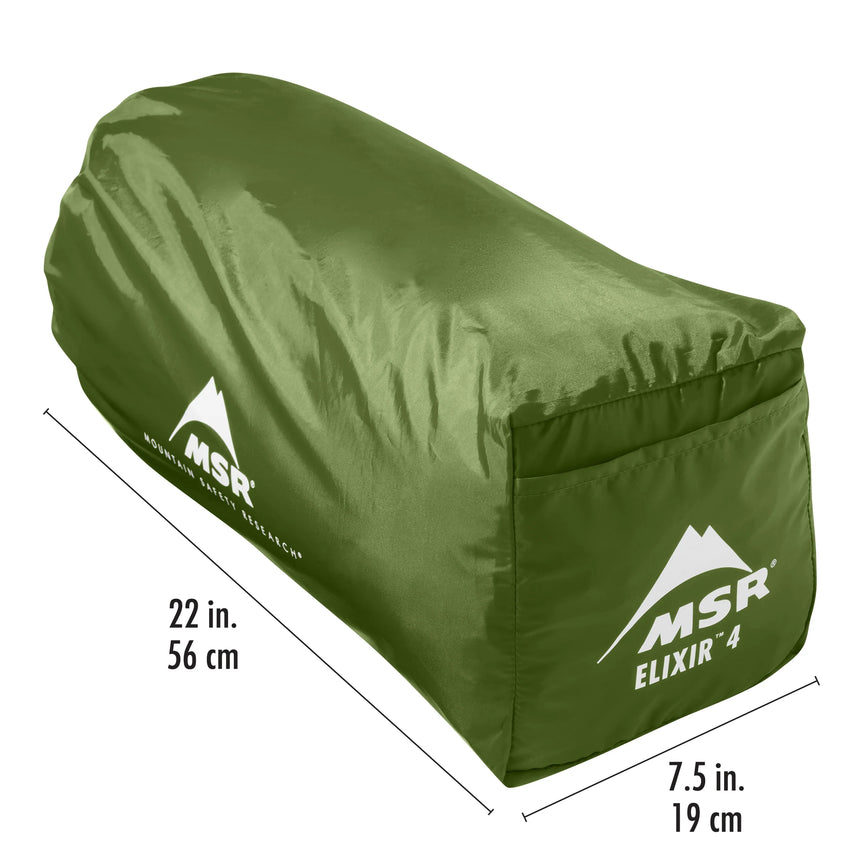 MSR Elixir™ 4-Person Backpacking Tent Outdoor Action