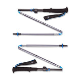 Black Diamond Distance FLZ Trekking/Running Poles Outdoor Action Pewter- Z-pole