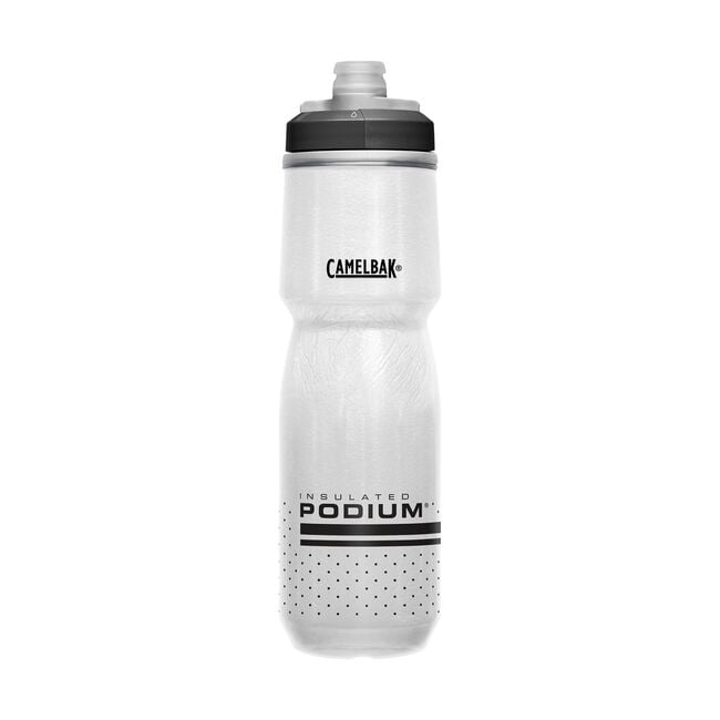 CamelBak Podium Chill™ 24oz Bike Bottle Outdoor Action White/Black- front