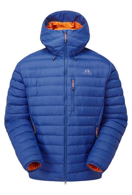 Mountain Equipment Earthrise Hooded Men's Jacket Outdoor Action Admiral Blue- front