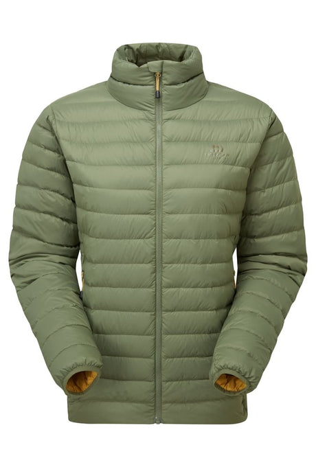 Mountain Equipment Earthrise Women's Jacket Outdoor Action Four Leaf Clover- front