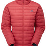 Mountain Equipment Earthrise Women's Jacket Outdoor Action Rosewood- front