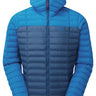 Mountain Equipment Particle Hooded Men's Jacket Outdoor Action Majolica/Mykonos- front