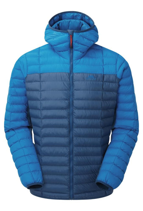 Mountain Equipment Particle Hooded Men's Jacket Outdoor Action Majolica/Mykonos- front