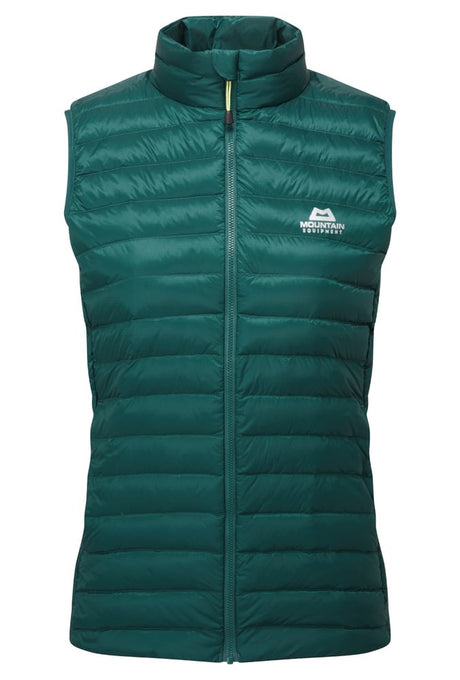 Mountain Equipment Frostline Women's Vest Outdoor Action Deep Teal- front