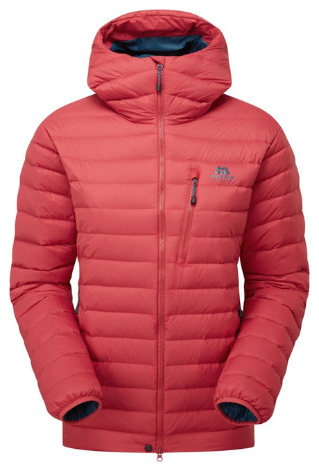 Mountain Equipment Earthrise Hooded Outdoor Action Rosewood- front