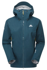 Mountain Equipment Saltoro GORE-TEX Women's Jacket Outdoor Action Majolica Blue- front