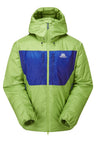 Mountain Equipment Kryos Men's Jacket Outdoor Action Cactus/Admiral- front
