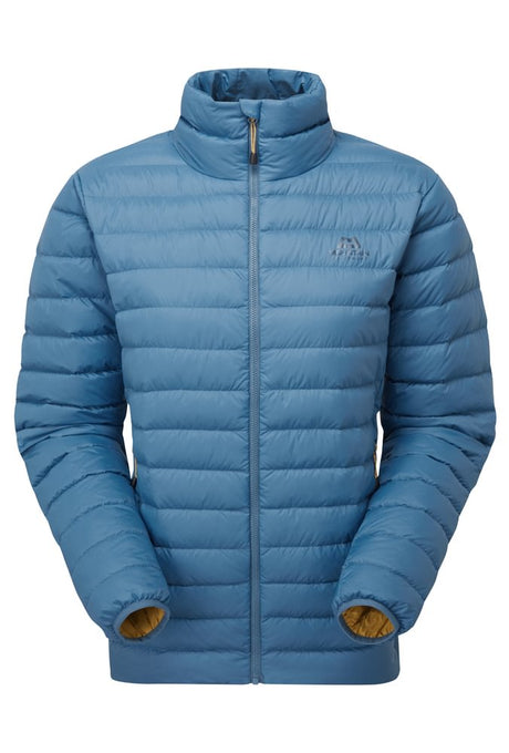 Mountain Equipment Earthrise Women's Jacket Outdoor Action Stellar Blue- front