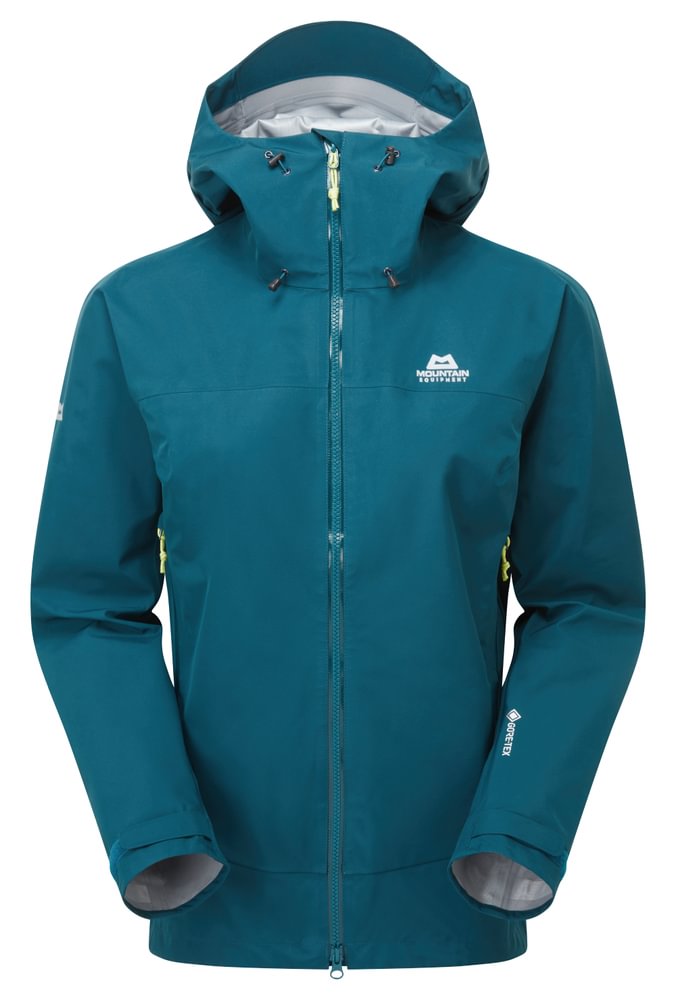 Mountain Equipment Saltoro GORE-TEX Women's Jacket Outdoor Action Deep Teal- front