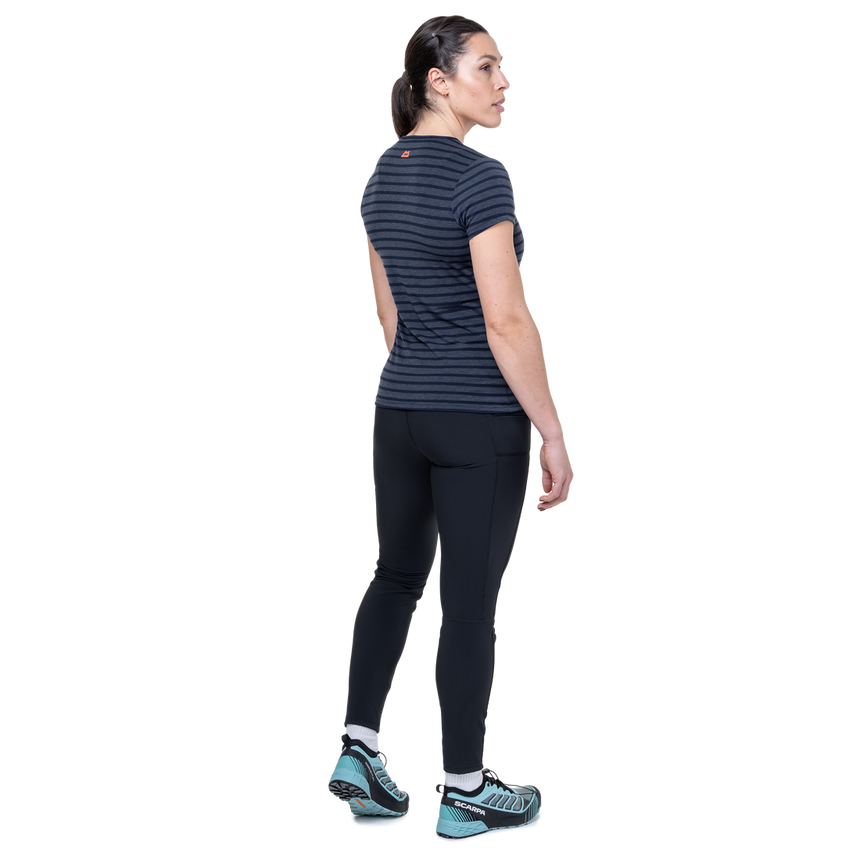 Mountain EquipmentMountain Equipment Groundup Stripe Women's TeeOutdoor Action