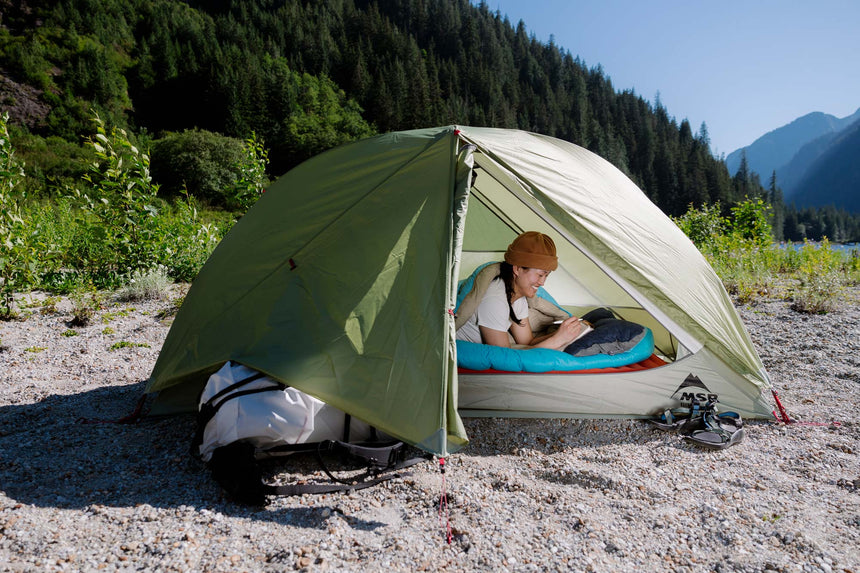 MSR Elixir 1 Backpacking Tent Outdoor Action